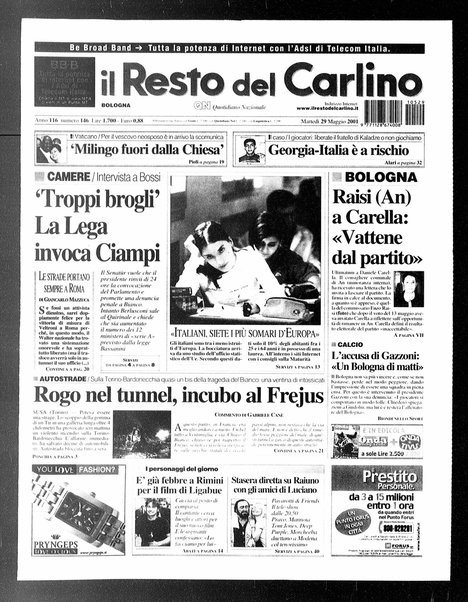 Il Resto del Carlino : giornale dell'Emilia